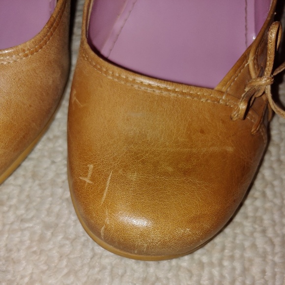 90s Steve Madden brown kitten heels w/bows - Picture 7 of 8